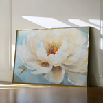Floral 1053 Canvas Art 60 x 40 cm / Black