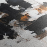 Abstract 1055 Canvas Art 60 x 60 cm / Black