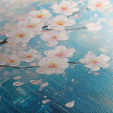 Floral 1055 Canvas Art 18" x 24" / 45 x 60 cm / Black