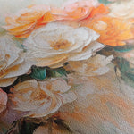 Floral 1056 Canvas Art 60 x 40 cm / Black