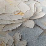 Floral 1057 Canvas Art 18" x 24" / 45 x 60 cm / Black
