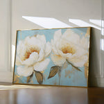 Floral 1059 Canvas Art 18" x 24" / 45 x 60 cm / Black