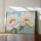 Floral 1059 Canvas Art 18" x 24" / 45 x 60 cm / Black