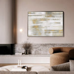 Abstract 106 Canvas Art 18" x 24" / 45 x 60 cm / Black