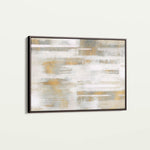 Abstract 106 Canvas Art 18" x 24" / 45 x 60 cm / Black