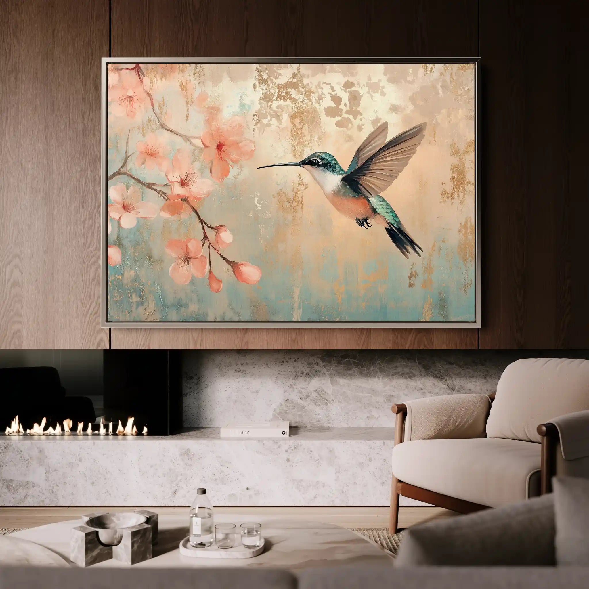 Animals 106 Canvas Art 60 x 40 cm / Black