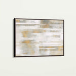 Abstract 106 Canvas Art 60 x 40 cm / Black