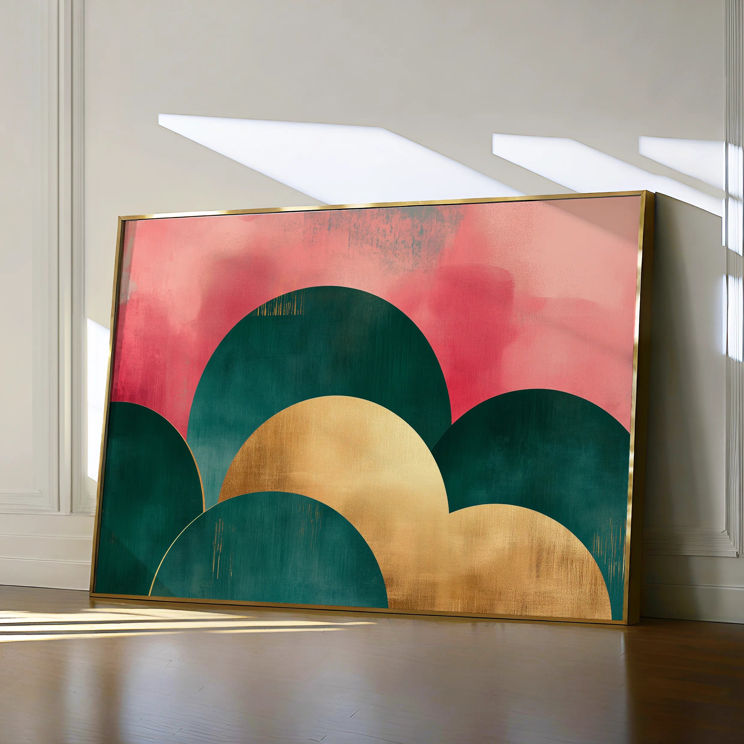 Boho 106 Canvas Art 18" x 24" / 45 x 60 cm / Black