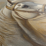 Horses 106 Canvas Art 18" x 24" / 45 x 60 cm / Black