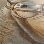 Horses 106 Canvas Art 60 x 40 cm / Black