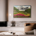 Landscape 106 Canvas Art 18" x 24" / 45 x 60 cm / Black