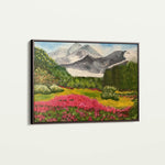Landscape 106 Canvas Art 18" x 24" / 45 x 60 cm / Black