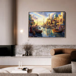 Orientalist 106 Canvas Art 18" x 24" / 45 x 60 cm / Black