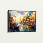 Orientalist 106 Canvas Art 18" x 24" / 45 x 60 cm / Black