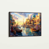 Orientalist 106 Canvas Art 18" x 24" / 45 x 60 cm / Black