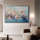 Floral 1060 Canvas Art 18" x 24" / 45 x 60 cm / Black