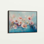 Floral 1060 Canvas Art 18" x 24" / 45 x 60 cm / Black