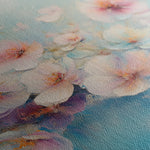 Floral 1060 Canvas Art 18" x 24" / 45 x 60 cm / Black