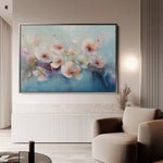 Floral 1060 Canvas Art 60 x 40 cm / Black