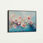 Floral 1060 Canvas Art 60 x 40 cm / Black