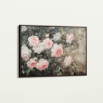 Floral 1061 Canvas Art 18" x 24" / 45 x 60 cm / Black