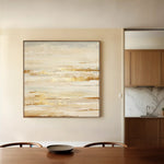 Abstract 1062 Canvas Art 60 x 60 cm / Black