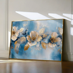 Floral 1062 Canvas Art 60 x 40 cm / Black