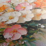 Floral 1063 Canvas Art 60 x 40 cm / Black