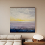 Abstract 1064 Canvas Art 60 x 60 cm / Black