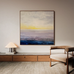 Abstract 1064 Canvas Art 60 x 60 cm / Black