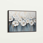 Floral 1064 Canvas Art 18" x 24" / 45 x 60 cm / Black