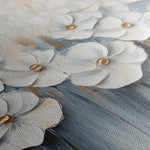 Floral 1064 Canvas Art 18" x 24" / 45 x 60 cm / Black
