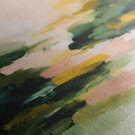 Abstract 1066 Canvas Art 16" x 16" / 40 x 40 cm / Black