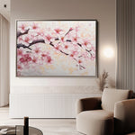 Floral 1066 Canvas Art 18" x 24" / 45 x 60 cm / Black
