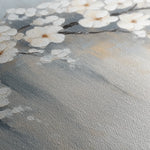 Floral 1067 Canvas Art 18" x 24" / 45 x 60 cm / Black