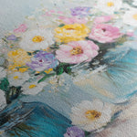 Floral 1069 Canvas Art 18" x 24" / 45 x 60 cm / Black