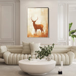 Animals 107 Canvas Art 18" x 24" / 45 x 60 cm / Black