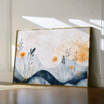 Boho 107 Canvas Art 18" x 24" / 45 x 60 cm / Black