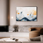 Boho 107 Canvas Art 18" x 24" / 45 x 60 cm / Black
