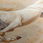 Horses 107 Canvas Art 60 x 40 cm / Black