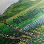 Landscape 107 Canvas Art 18" x 24" / 45 x 60 cm / Black