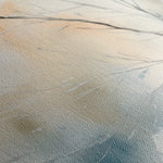 Abstract 1073 Canvas Art 16" x 16" / 40 x 40 cm / Black
