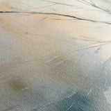 Abstract 1073 Canvas Art 16" x 16" / 40 x 40 cm / Black