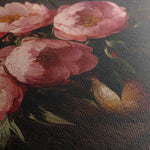 Floral 1076 Canvas Art 18" x 24" / 45 x 60 cm / Black