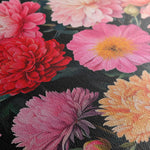 Floral 1077 Canvas Art 18" x 24" / 45 x 60 cm / Black