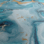 Abstract 1078 Canvas Art 16" x 16" / 40 x 40 cm / Black