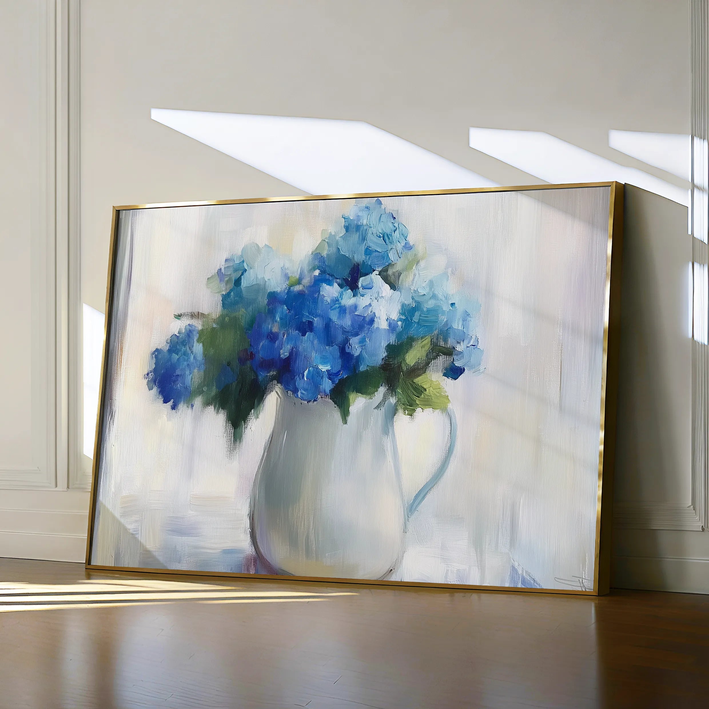 Floral 1078 Canvas Art 18" x 24" / 45 x 60 cm / Black