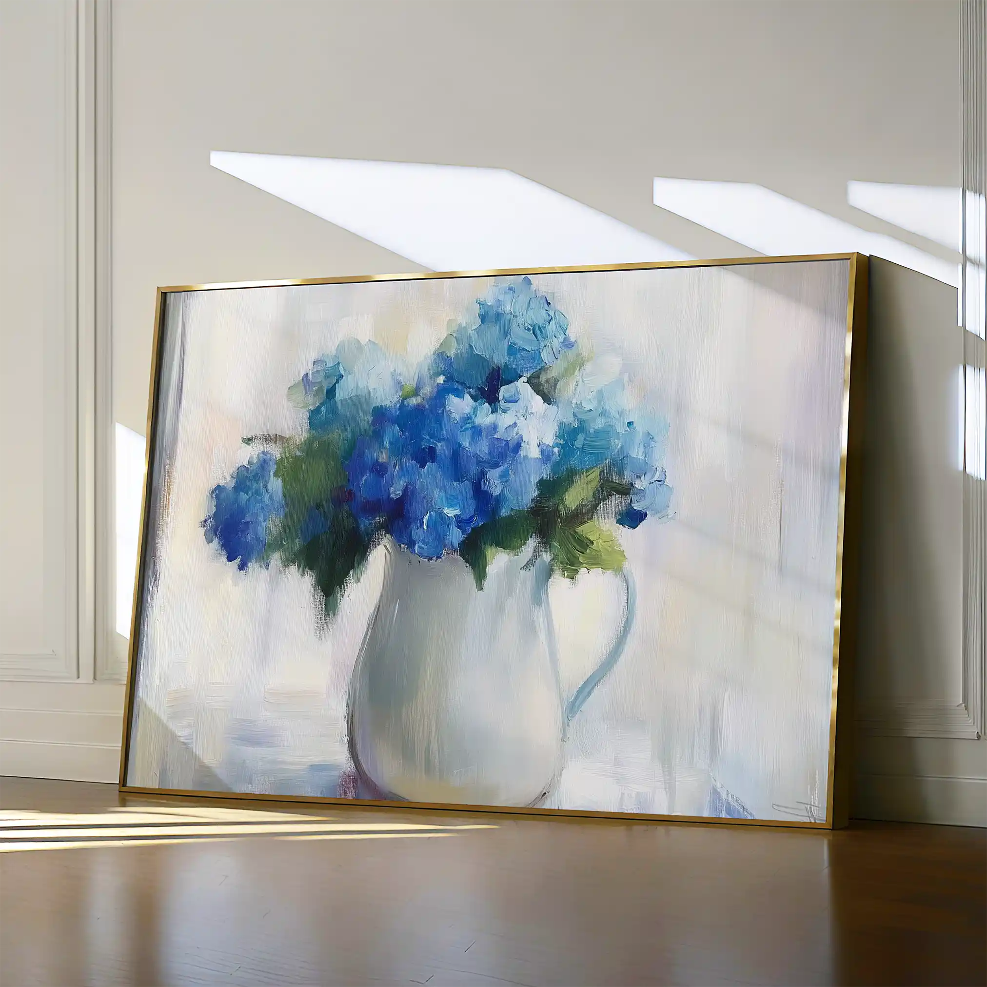 Floral 1078 Canvas Art 60 x 40 cm / Black