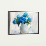 Floral 1078 Canvas Art 60 x 40 cm / Black