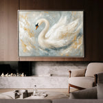 Animals 108 Canvas Art 18" x 24" / 45 x 60 cm / Black
